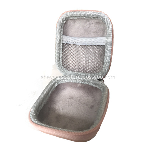 New travel pu storage earphone case with Zipper